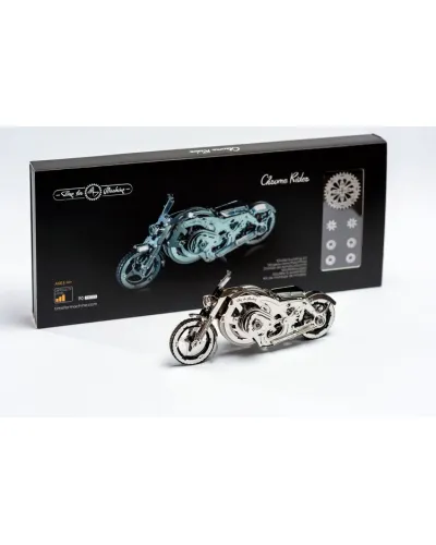 Puzzle Mecanic 3D, Metal, Time for Machine, Model Chrome Rider, 90 piese
