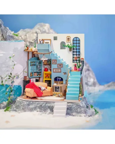 Puzzle 3D Minicasuta Living Room Joy's Peninsula, RoLife, 214 piese, DG141