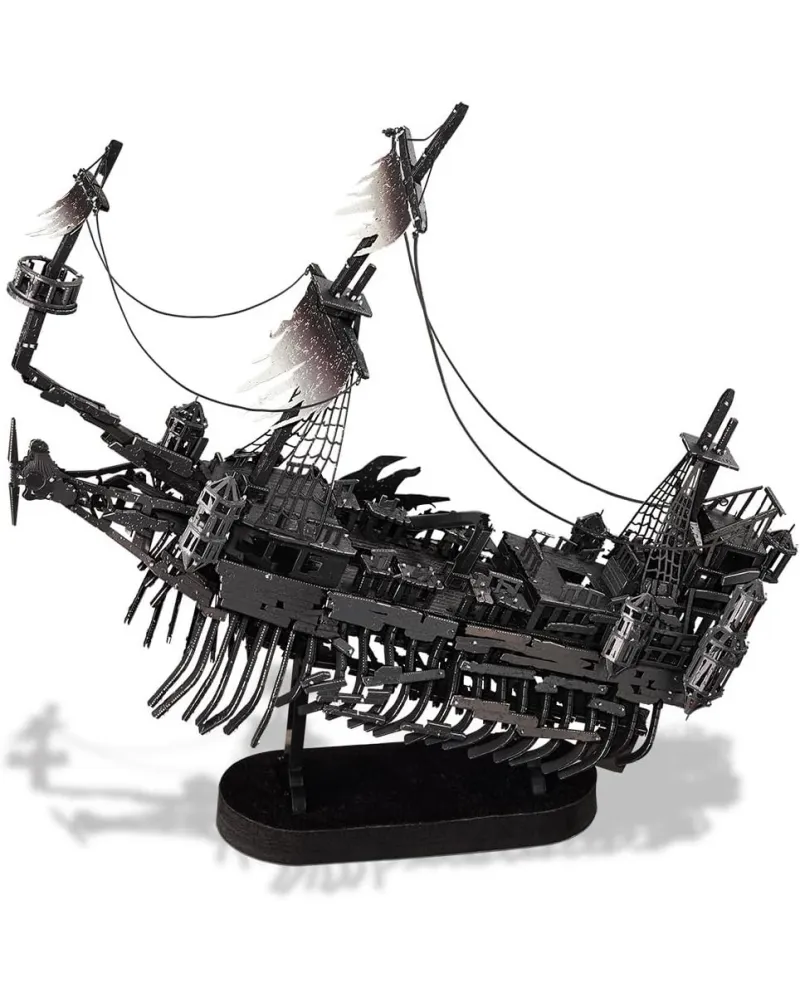 Puzzle 3D Piececool, Corabia Abyssal Ghoste, Metal, 363 piese,